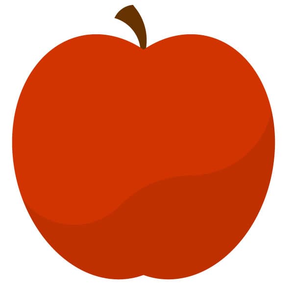 Red apple icon