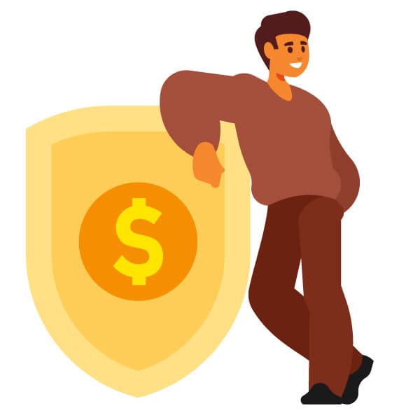 Money protection concept