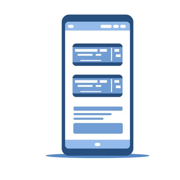 Mobile phone icon