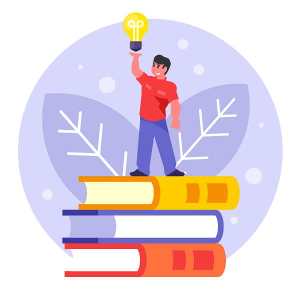 Concetto di poster educativo