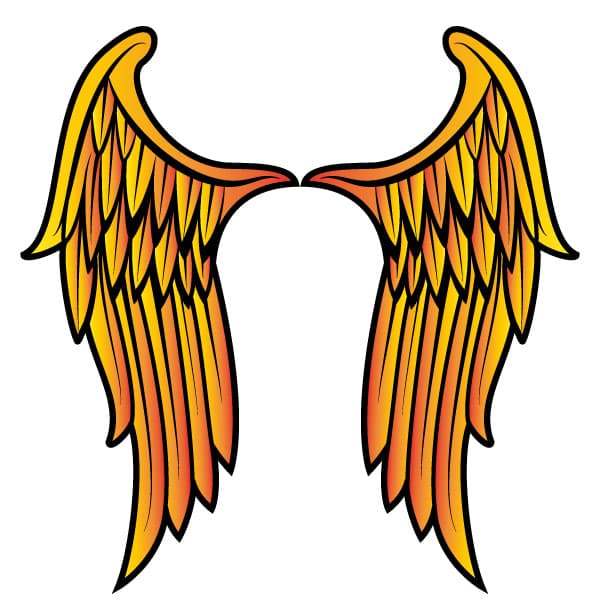 Golden wings