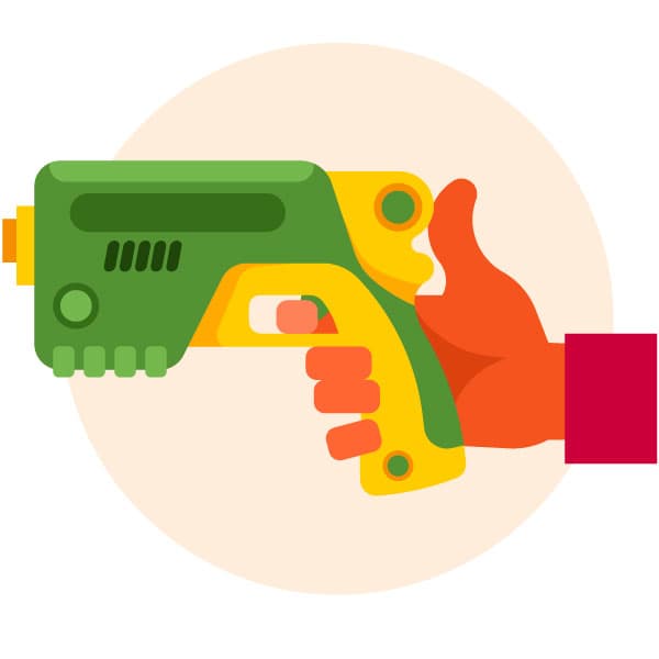 Pistola d'água