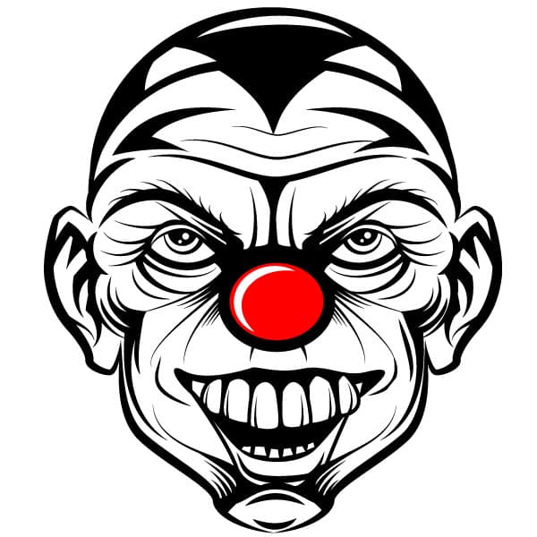 Clown face