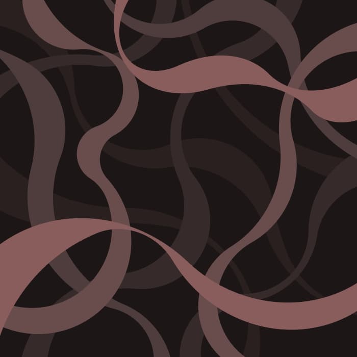 Pattern with waves