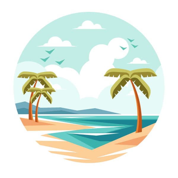 Paisaje costero